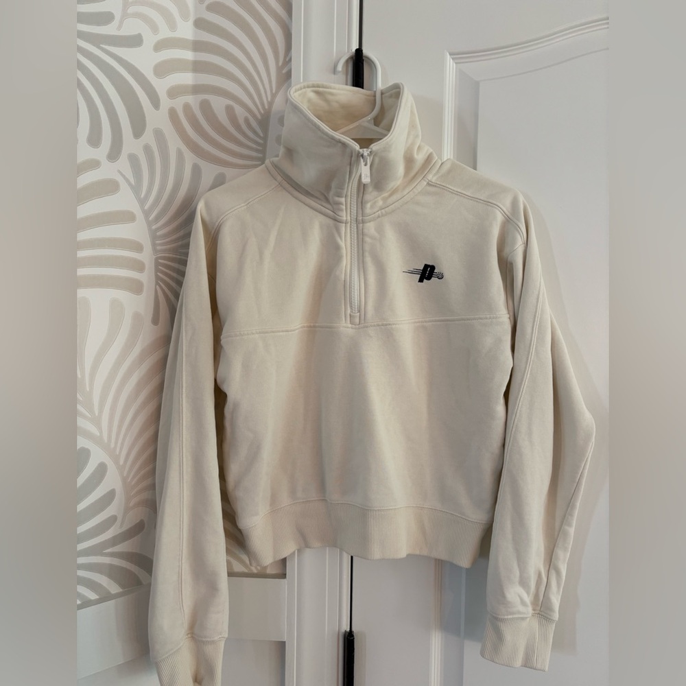 Prince Off-White Zip-Up Hoodie